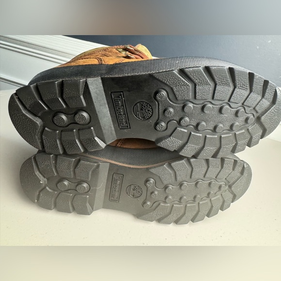 Timberland Women’s waterproof brown leather lace up mid hiker boots size 8 - Picture 8 of 8